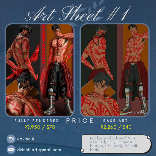 Art Sheet #1 Art Sheet #1
