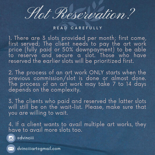 Slot Reservation Slot Reservation